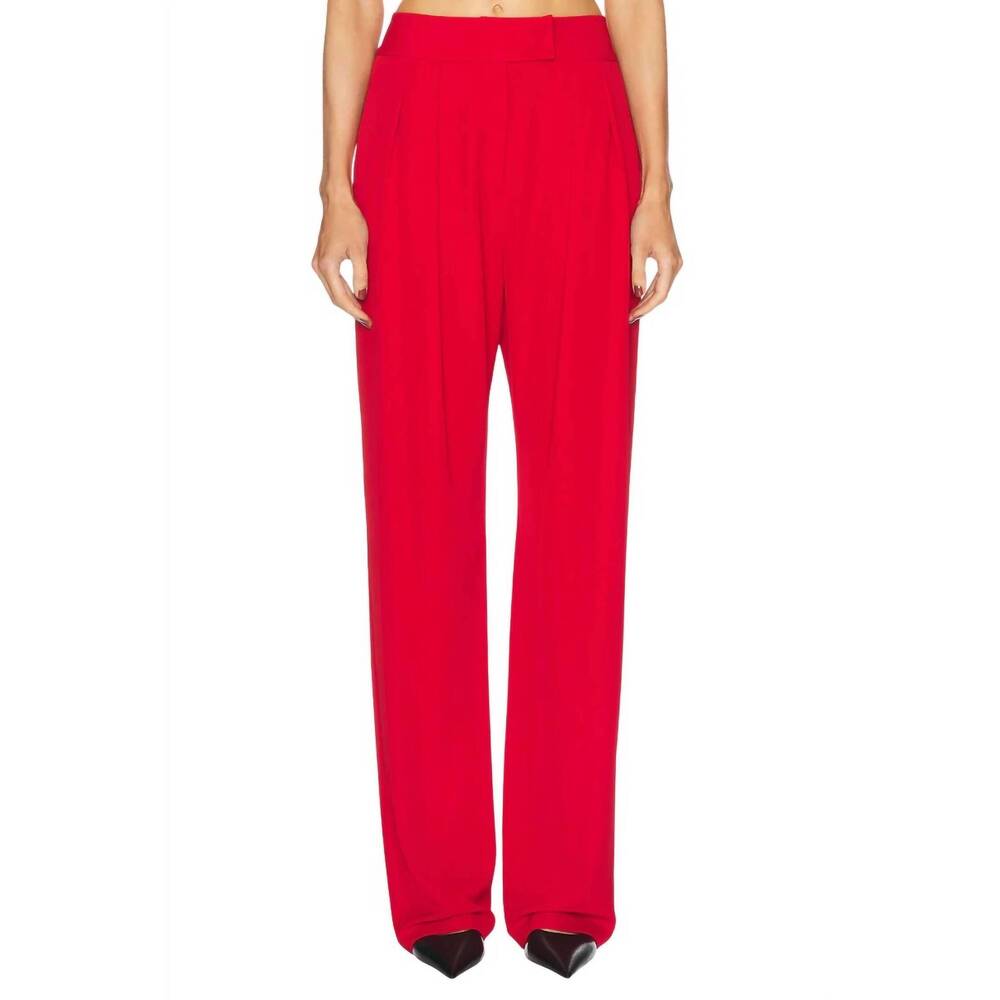 NEW THE SEI double pleat trouser in peony